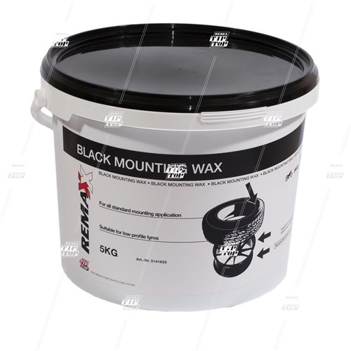 Rema Tip Top REMAXX Tyre Mounting Wax - Black (tub/5kg)