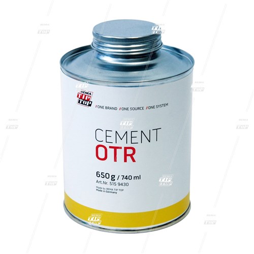 Rema Tip Top OTR Cement, 650g Tin, CFC Free