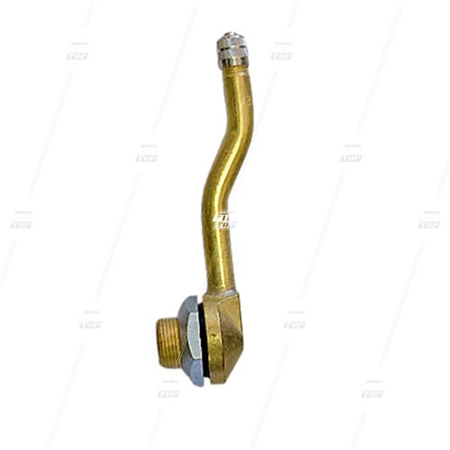 V-8844B, Double Bend Truck Valve for Steel Wheels