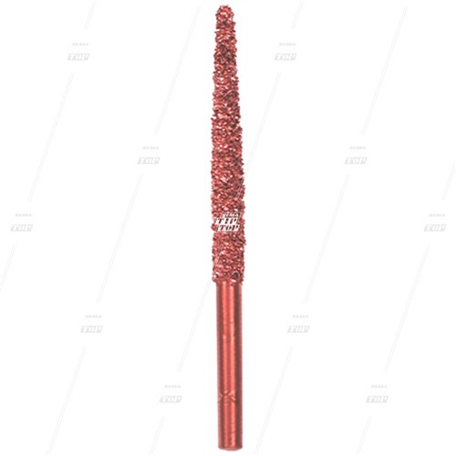 36 Grit, Buffing Carbide, Copper Pencil Rasp - 6mm Fixed Arbour